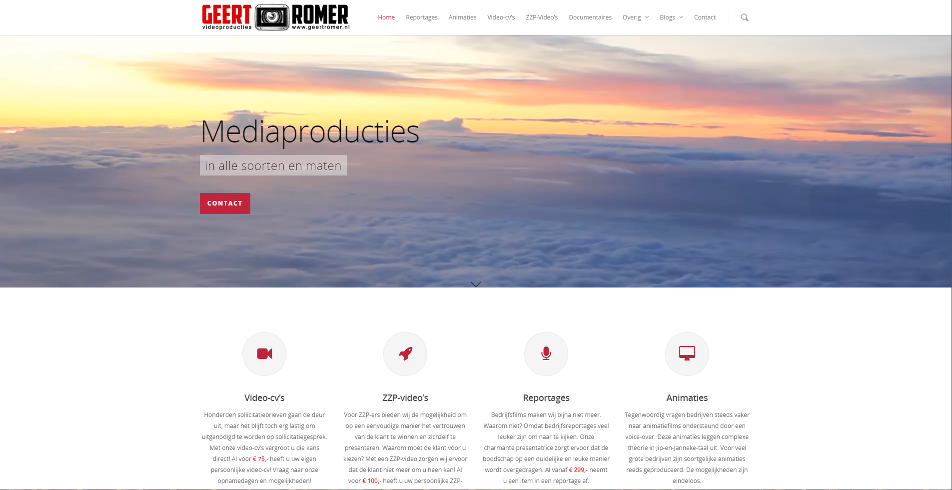 Website Geert Romer